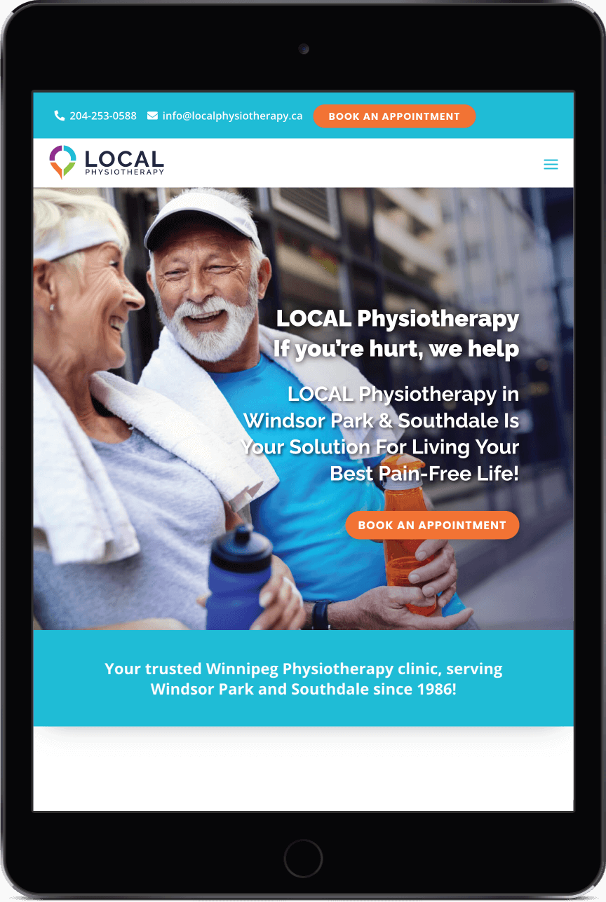 Local Physiotherapy iPad Local Physiotherapy iPad